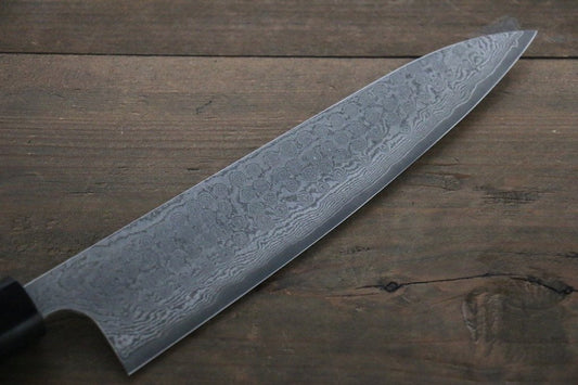New Arrival!! YAMAMOTO VG10 BLACK DAMASCUS GYUTO JAPANESE CHEF KNIFE