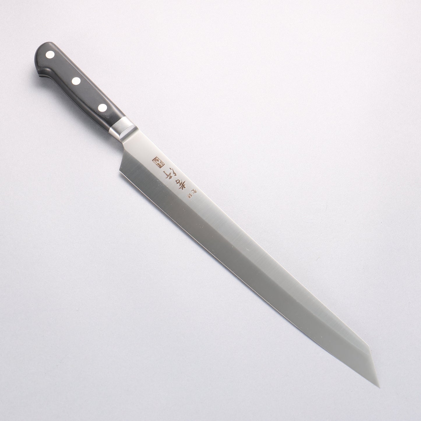 Sakai Takayuki Grand Chef Swedish Steel-stn Sujihiki 300mm with Sheath - Seisuke Knife Kappabashi