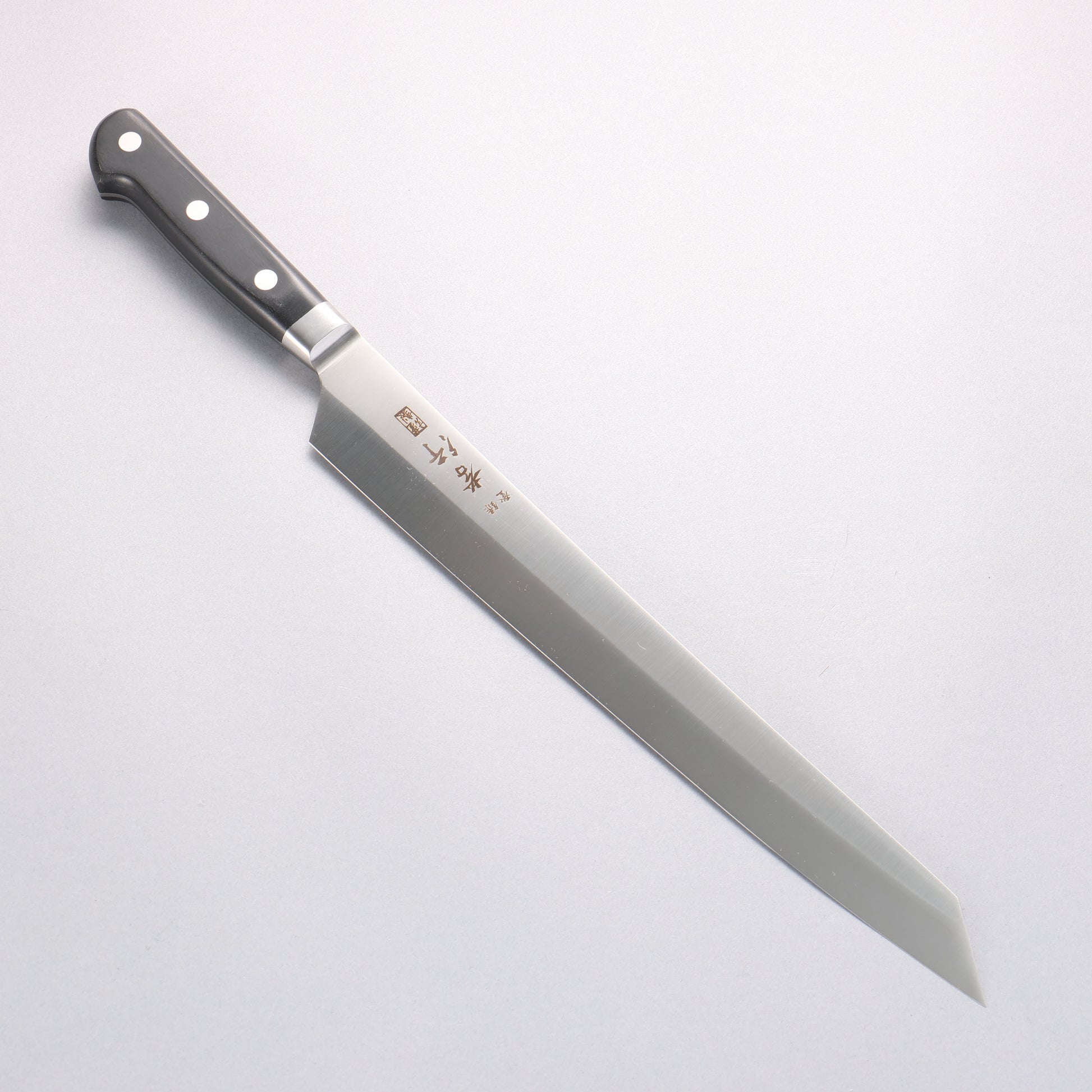 Sakai Takayuki Grand Chef Swedish Steel-stn Sujihiki 300mm with Sheath - Seisuke Knife Kappabashi