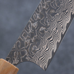 Yoshimi Kato R2/SG2 Damascus Bunka Japanese Knife 170mm Honduras Handle - Seisuke Knife Kappabashi