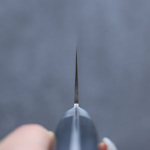 Seisuke VG5 Hammered Kasumitogi Gyuto Japanese Knife 240mm Black Pakka wood Handle - Seisuke Knife Kappabashi